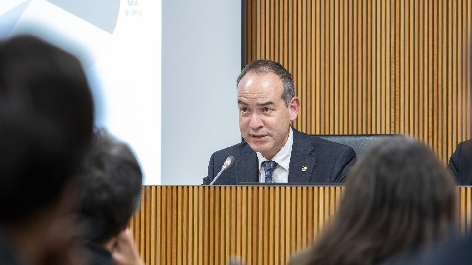 El cònsol major de Canillo, Jordi Alcobé | Consell General/ Sergi Pérez