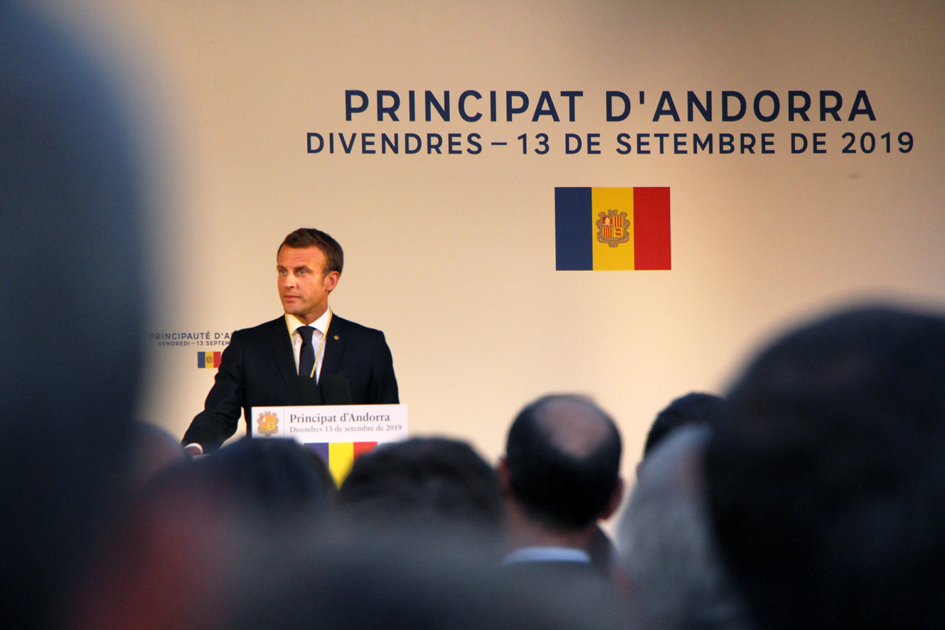 ARXIU | Emmanuel Macron a Andorra 