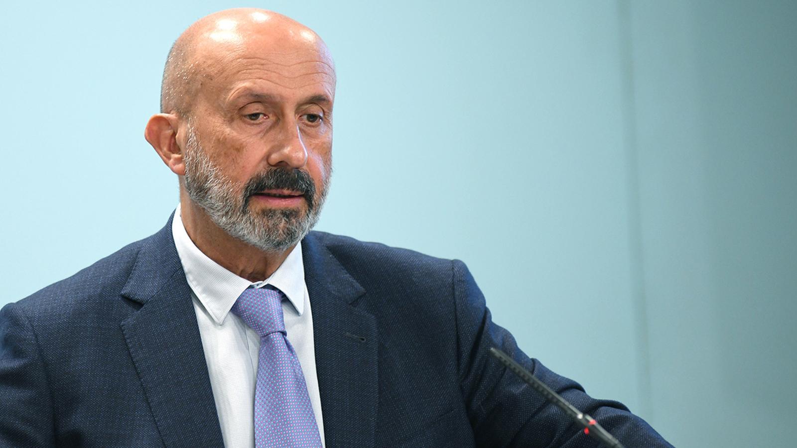 ARXIU | L’exministre de Salut, Joan Martínez Benazet
