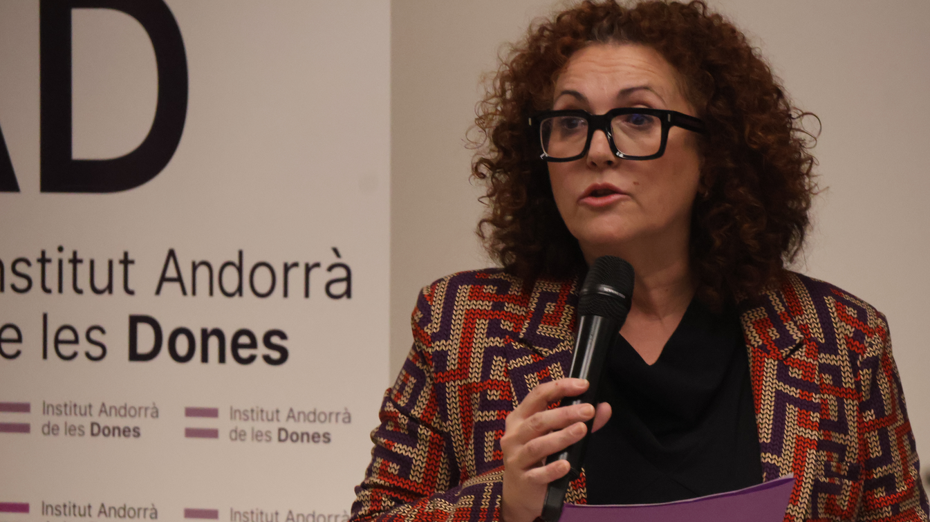 La  secretària general de l’Institut Andorrà de les Dones, Judith Pallarés | ANA