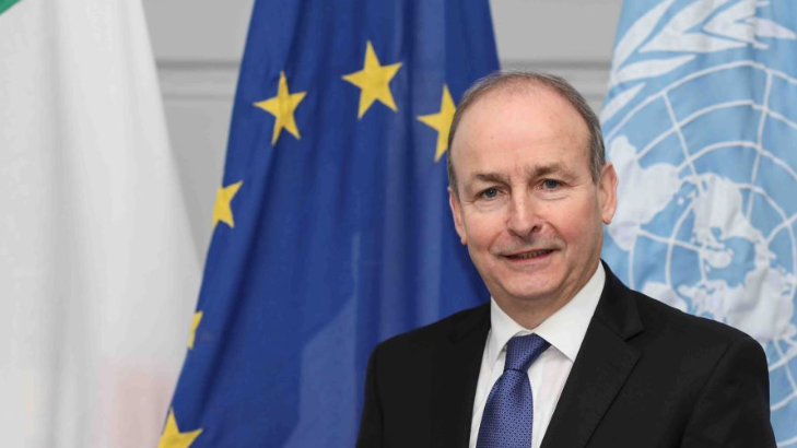 El primer ministre d'Irlanda, Micheál Martin