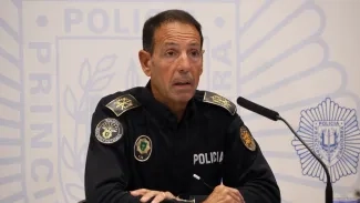El director del cos de Policia, Bruno Lasne | ANA