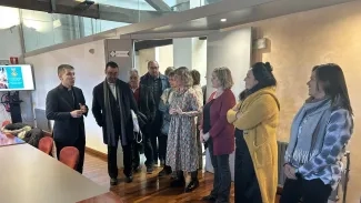 El copríncep Serrano visita el Consell Comarcal de l’Alt Urgell | RàdioSeu