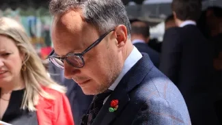 El cap de Govern, Xavier Espot, en Sant Jordi | ANA