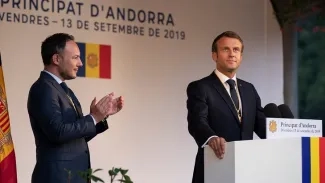 ARXIU | Emmanuel Macron a Andorra