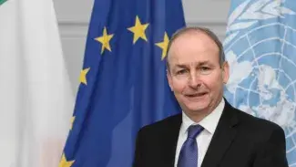 El primer ministre d'Irlanda, Micheál Martin