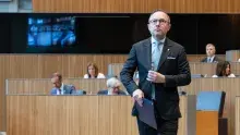 El cap de Govern, Xavier Espot al Debat d’Orientació Política 