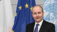 El primer ministre d'Irlanda, Micheál Martin